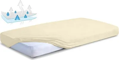 Produktbild von Hygienische Binde Wasserdichtes Blatt 60x120x10 Frottee Creme