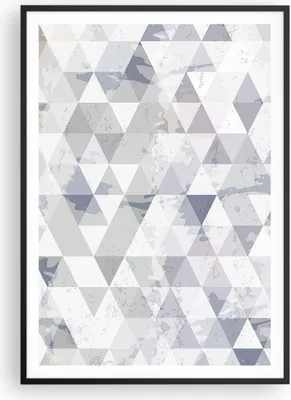 Produktbild von Gerahmtes Poster - Schwarzer Rahmen - Abstraktion modern - 70x100 cm - Wand Bild - Wanddeko - Wandbilder - Kunstposter - Wandposter - Bilderrahmen - Bilder - Kunstdruck - Wandbild - P2BPA70x100-4075