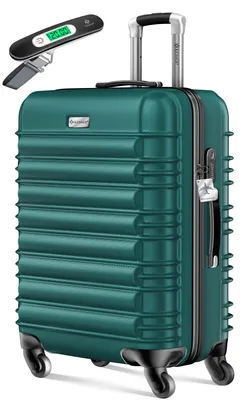 Produktbild von KESSER® Reisekoffer Hartschalen Koffer mit Zahlenschloss, Waage + Gepäckanhänger