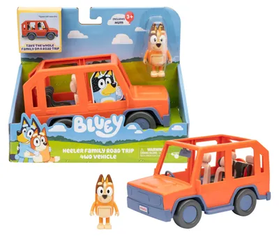 Zdjęcie produktu dla Moose Toys Bluey - Heeler Familienausflug 4WD Familienauto, Pojazd, 3 lat(a), Plastik, Wielobarwny