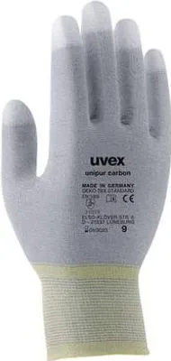 Produktbild von Uvex Handschutz Nylon-Strick-HS,Unipur carbon,Gr.7 (6055607)