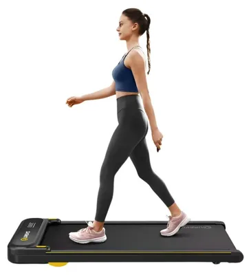 Obrázok produktu pre Loopband – Kompaktný bežecký pás do domácnosti – rýchlosť 1 až 6 km/h – LED displej – čierna farba