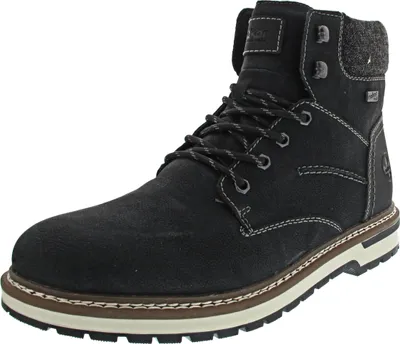 A single black boot is shown against a white background.