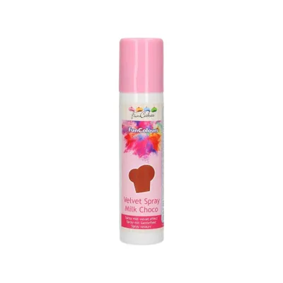 Produktbild von VELVET Suede Spray 100ml MILK CHOCOLATE FunCakes