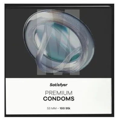 Obrázok produktu pre SATISFYER – Kondómy veľkosť 53, 100 ks
