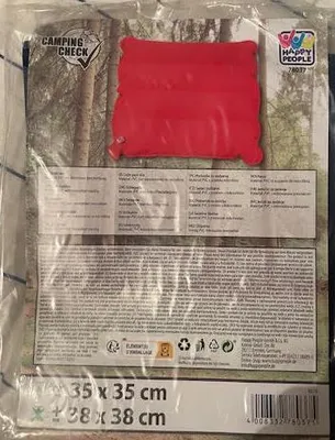 Produktbild von Sitzkissen ca.35x35cm blau/rot