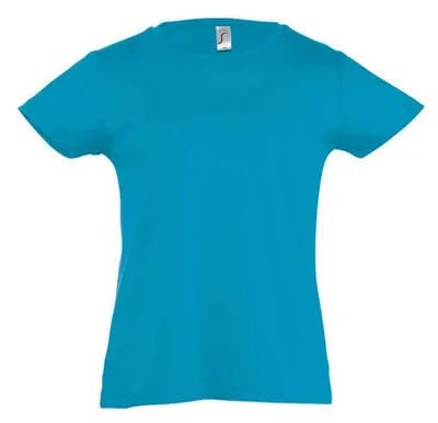 Produktbild von SOLS - "Girlie Cherry" T-Shirt für Kinder LT2483 (104) (Aquablau)