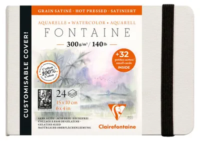 Produktbild von Clairefontaine 975441C, Kunstpapier, 300 g/m², 24 Blätter