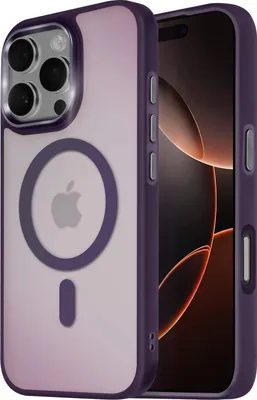 Produktbild von Avizar, MagSafe Hülle für Apple iPhone 16 Pro Frost Color, Violett