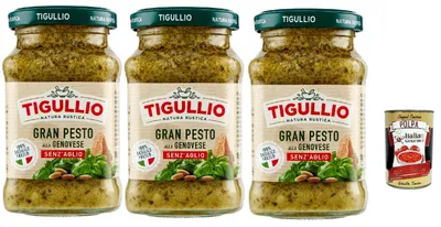 Produktbild von Star Italian Gourmet Tigullio GranPesto Pesto alla Genovese 3 x 190g glutenfrei