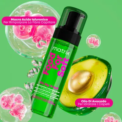 Image de Matrix Food For Soft Mousse XXL Big' N Soft Extra Volume 200 ml  - Mousse volumatrice
