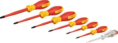 Produktbild von VDE Schraubendreher-Set, TX, 7-teilig