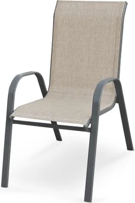 Produktbild von Halmar Garten Stuhl Mosler - grau / dunkelgrau