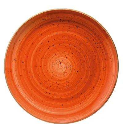 Productafbeelding van Aura Terracotta, gourmet serveerschaal, plat, 21 cm - 12 stuks