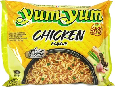 Produktbild von Yum Yum Chicken Instantnudeln Huhn Geschmack 60g