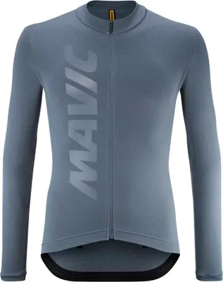 Produktbild von Mavic Aksium Thermo Langarm-trikot Blau M Mann Blau M