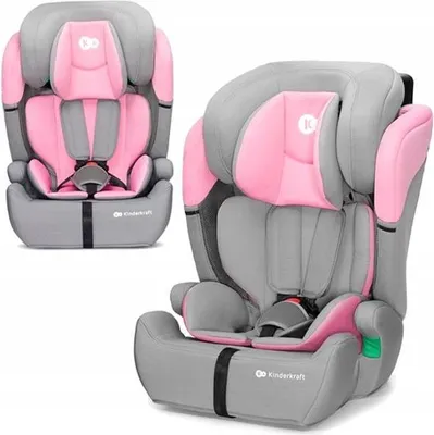 Produktbild von Kinderkraft I-Size Comfort Up Pink 9-36Kg 76-150Cm Leichtes Anbausystem
