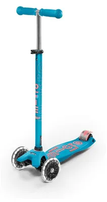 Zdjęcie produktu dla Micro Mobility Maxi Micro Deluxe LED, Dzieci, Skuter trzykołowy, Każda płeć, Asfalt, 50 kg, 3 szt.