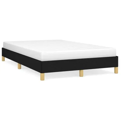 Obrázek produktu pro Rám postele bez matrace černý 120x190 cm látka