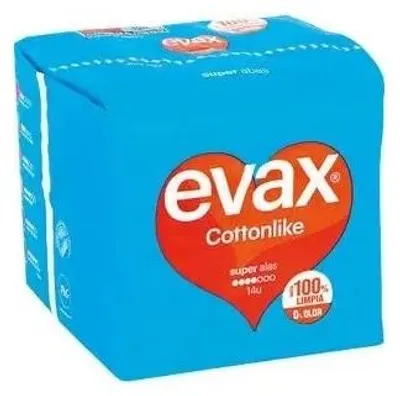 Productafbeelding van Evax Baumwollelike Super vleugels, inlegverbanden, 12 stuks