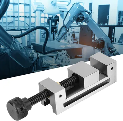 Image de Étau de précision pour machine, plage de serrage de 50 mm, capacité de serrage de 65 mm, longueur de 155 mm, pour atelier