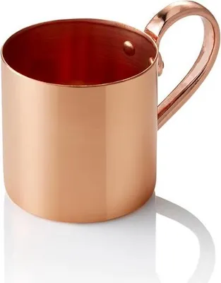Produktbild von 3x Kupferbecher Nocturn, 0,38 ltr., Ø 8 cm, Höhe 9 cm, Kupfer