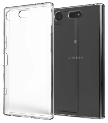 Image de Coque NALIA « GLAZE » pour Sony Xperia XZ1 - Coque de protection en TPU transparente, anti-jaunissement, fine et légère - Coque de téléphone portable transparente