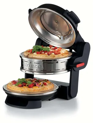 Produktbild von Ariete 0927/01, 2 Pizza/Pizzen, Schwarz, 32 cm, 400 °C, 2300 W, 32 cm