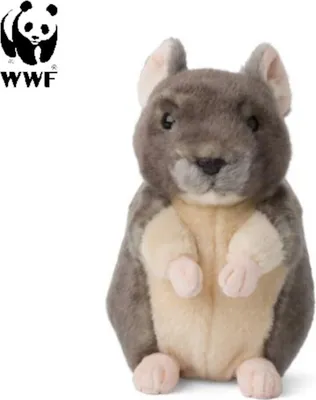 Produktbild von WWF Plüschtier Chinchilla (17cm) lebensecht Kuscheltier Stofftier Plüschfigur