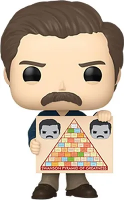 Zdjęcie produktu dla FK80175 - Parks and Recreation 15th Anniversary POP! TV Vinyl Figur Ron 9 cm