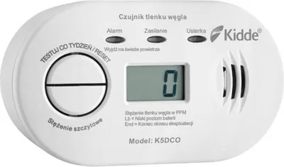 Produktbild von Czujnik czadu KIDDE K5DCO wyświetlacz LCD