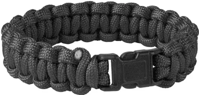 Produktbild von Helikon-Tex Survival-Armband – Paracord – in mehreren Varianten erhältlich, Farbe:Schwarz