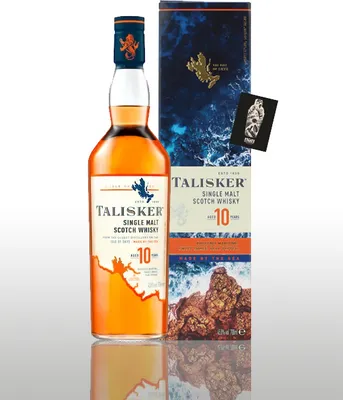 Produktbild von Talisker Single Malt Scotch Whisky aged 10 years 0,7L (45,8% vol.)- [Enthält Sulfite]