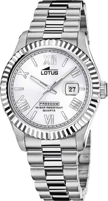 Produktbild von Nur Zeit Lotus Silber Kollektion Freedom - mann