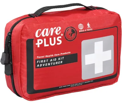 Zdjęcie produktu dla Care Plus 38313, Apteczka pierwszej pomocy podróżna, Czerwony, Nylon, Zamek błyskawiczny, 1195 mm, 60 mm