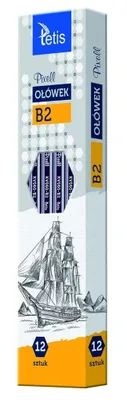 Zdjęcie produktu dla Ołówek PIXELL heksag.twar.B2 12szt. KV060-B2