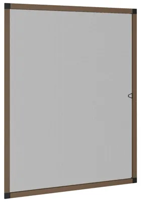 Produktbild von vidaXL Insektenschutz für Fenster Braun 80x100 cm