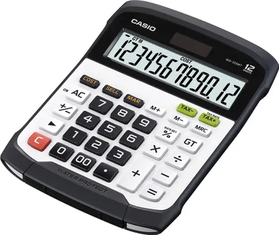Produktbild von CASIO Tischrechner WM-320 MT Solar-/ Batteriebetrieb