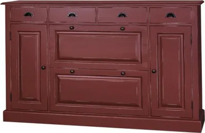 Produktbild von Casa Padrino Shabby Chic Landhaus Stil Sideboard Schuhschrank - Dielen Schrank