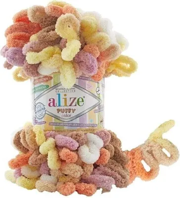 Produktbild von Alize Puffy Color 6531 Strickgarn