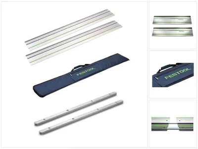 Obrázek produktu pro Festool FS 1400/2 vodicí lišta 1400 mm 2 x ( 491498 ) + taška na vodicí lištu FS-BAG + 2 x spojovací kus FSV ( 482107 )