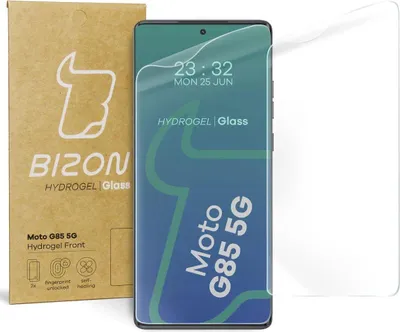Produktbild von Folia hydrożelowa na ekran Bizon Glass Hydrogel Front do Motorola Moto G85 5G, 2 sztuki