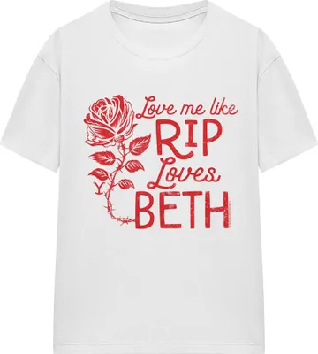 Image de Yellowstone - "Love Me Like Rip Loves Beth" T-Shirt für Damen TV27740 (XL) (Weiß)