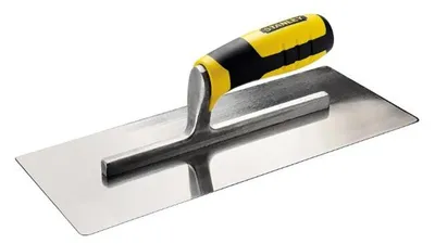Kelle STANLEY 320 x 130 mm mit abgerundeten Ecken und Bi-Material-Griff