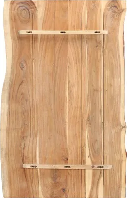 Produktbild von vidaXL Tischplatte Massivholz Akazie 100x(50-60)x3,8 cm