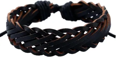Obrázek produktu pro Elegantní černý náramek MA-33135 pro muže KP33135