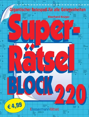 Produktbild von Superrätselblock 220 (5 Exemplare à 4,99 EUR)