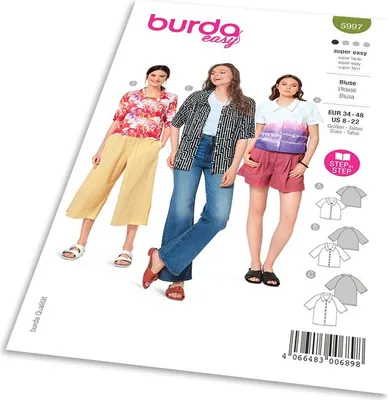 Obrázek produktu pro Střih Burda 5997 - Košile