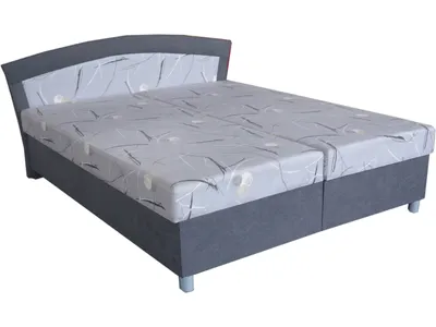 Obrázek produktu pro MOB, Manželská postel 160 cm - Brinda (s pružinovou matrací)