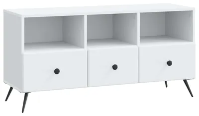 Produktbild von TV-Schränk mit Schubladen Weiß 102 x 34,5 x 50 cm Holzwerkstoff